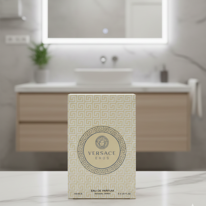 Versace Eros Eau de Parfum | 100 ml | 4 Hours Lasting | Premium Fragrance